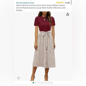 MIDI Dress with Pockets